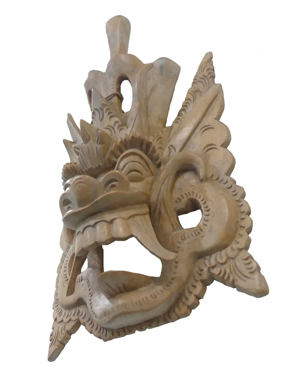  Product image 3 of the product “Balinese mask made from wood, about 20cm height ”
